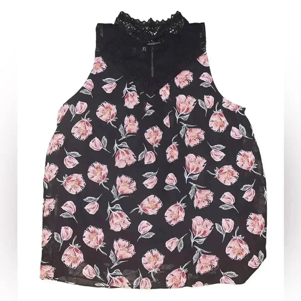IZ BYER Floral blouse
